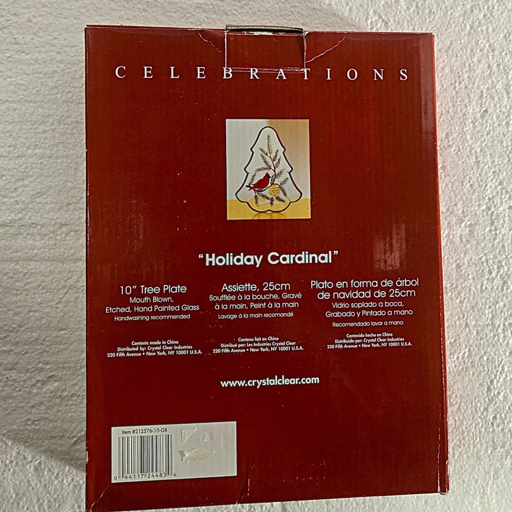 Vtg Celebrations Holiday Cardinal 10